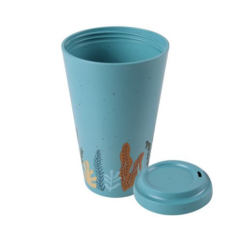 Stoneline | Awave Coffee-to-go cup | 21957 | Capacity 0.4 L | Material Silicone/rPET | Turquoise - 2